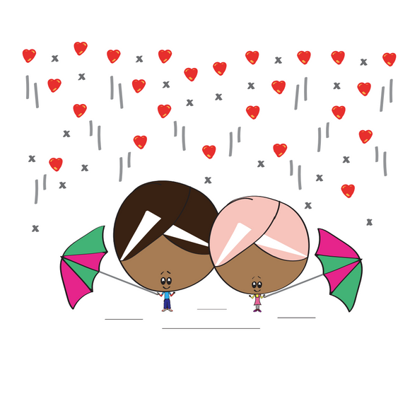 It's raining love!